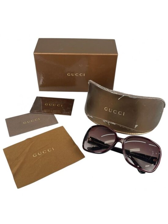 Gucci S Sunglasses Interlocking Red Eyewear main image 11